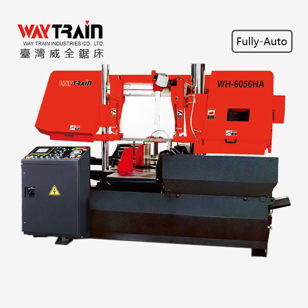 全自動雙柱式帶鋸床WH-6056HA